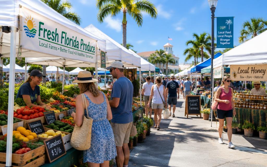 Browse the Saturday farmers market