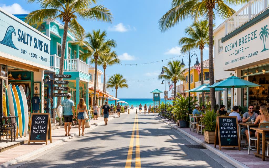 Work your way down Flagler Avenue